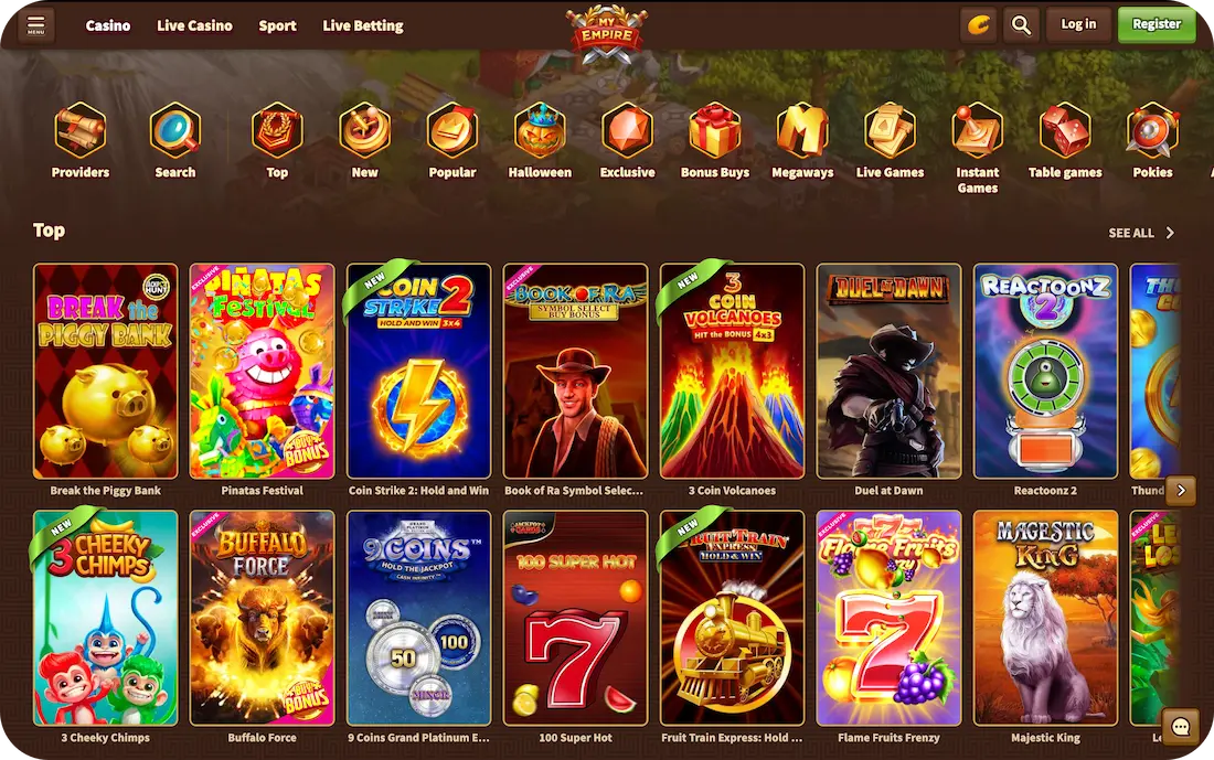 My Empire Casino Hry